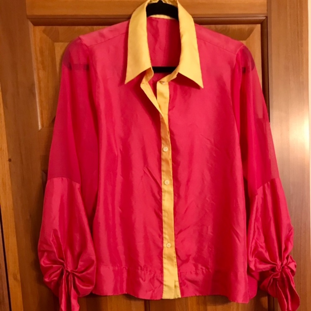 Prada silk blouse